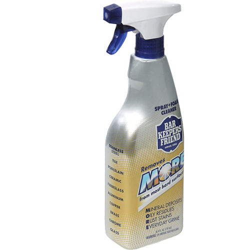 Bar Keepers Friend MORE Spray + Foam (0.72KG) | Multipurpose Spray Cleanser and Rust Stain Remover | For Use on Countertops, Sinks, Bathtubs, Showers, Fixtures, Tile