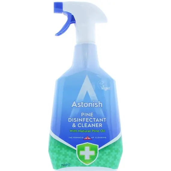 ASTONISH DISINFECTANT AND CLEANER WITH NATURAL PINE OIL 750ML