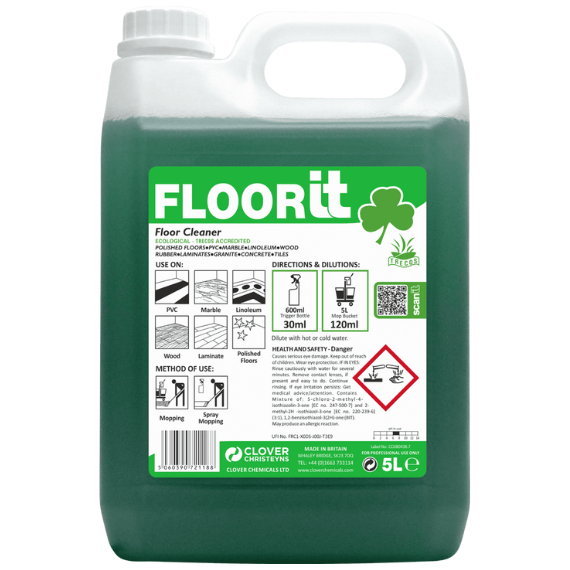 Clover Chemicals Floorit Floor Cleaner 5kg