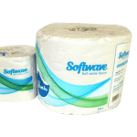 Softwave soft white toilet tissue 2 ply