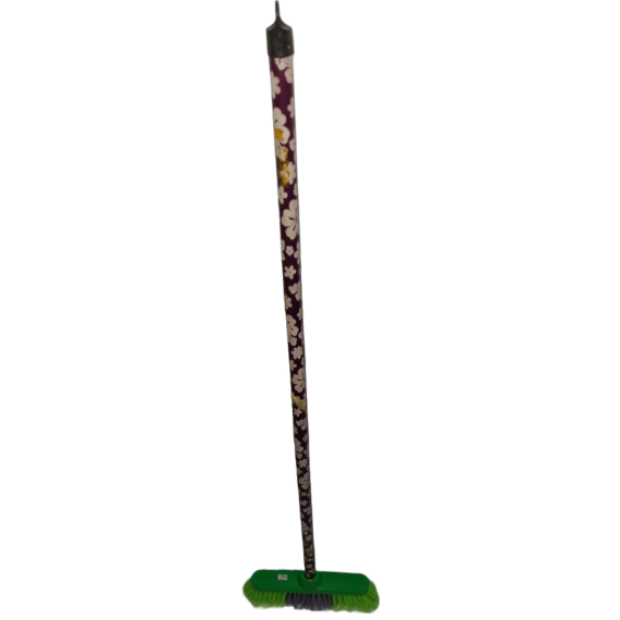 OMEVITE MIX COLOR PUSH BROOM GREEN