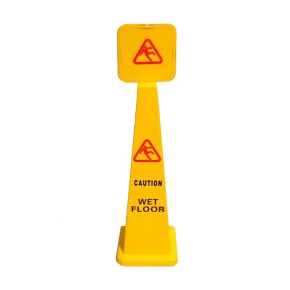 Wet Floor caution sign