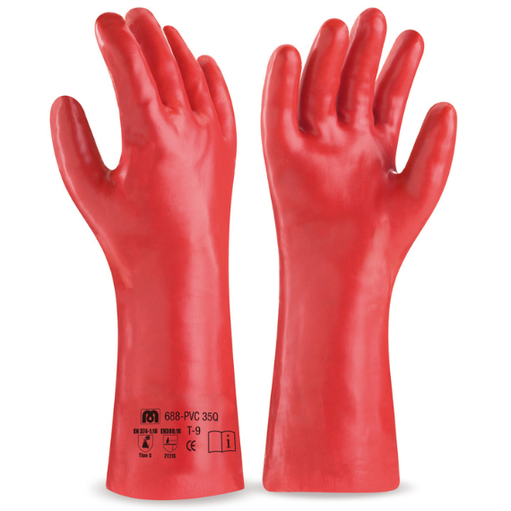 Watertight PVC glove (35cm)