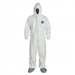 Tyvek Disposable Protective Coverall with Hood