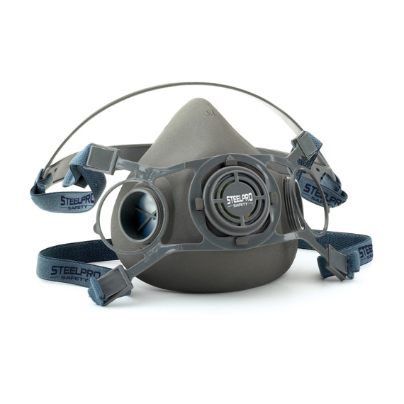 steel pro half mask respirator